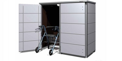 Rollator-Garage