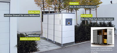 Gartenhaus modern